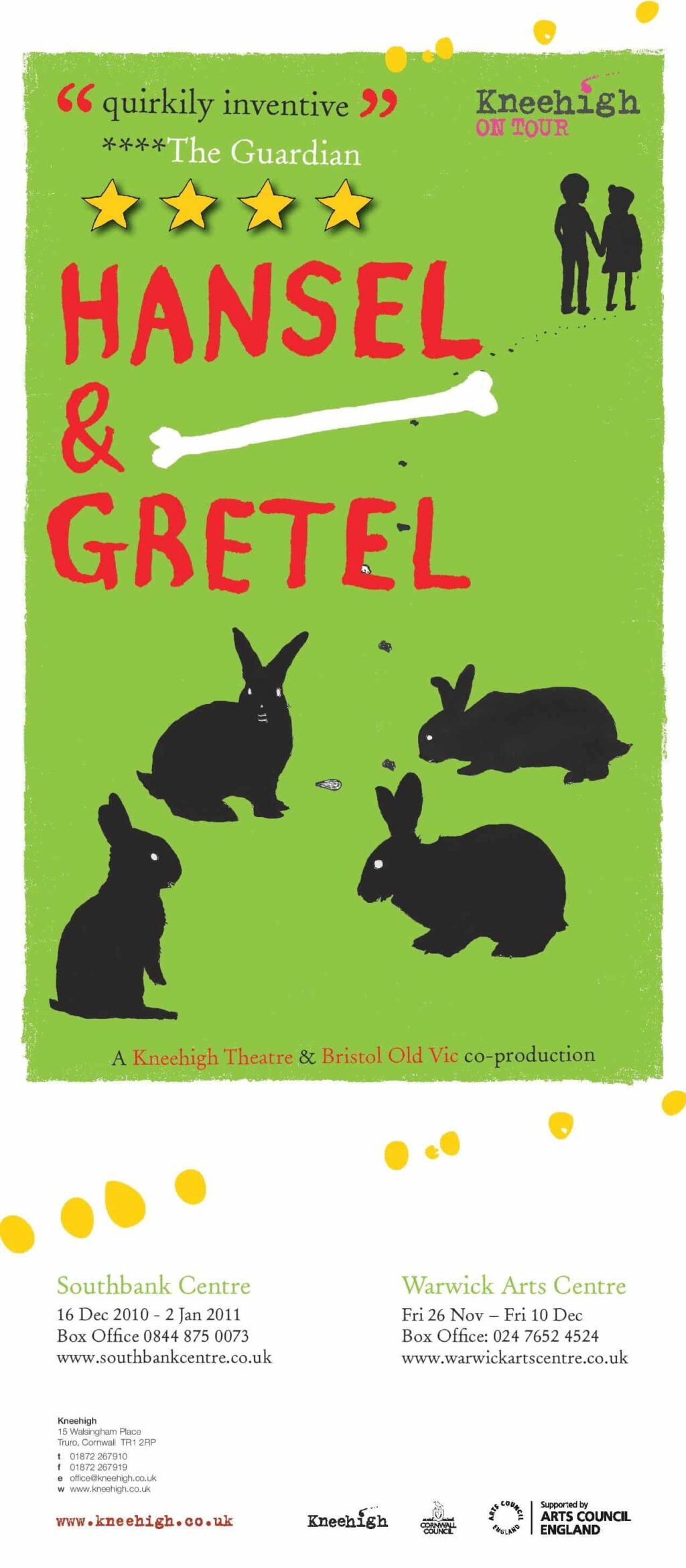 Flyer for Hansel & Gretel