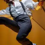 Kneehigh The Flying Lovers of Vitebsk 2 c Steve Tanner Marc Antolin as Marc Chagall