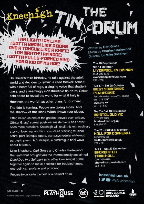 The Tin Drum Tour Flyer This Is Kneehigh